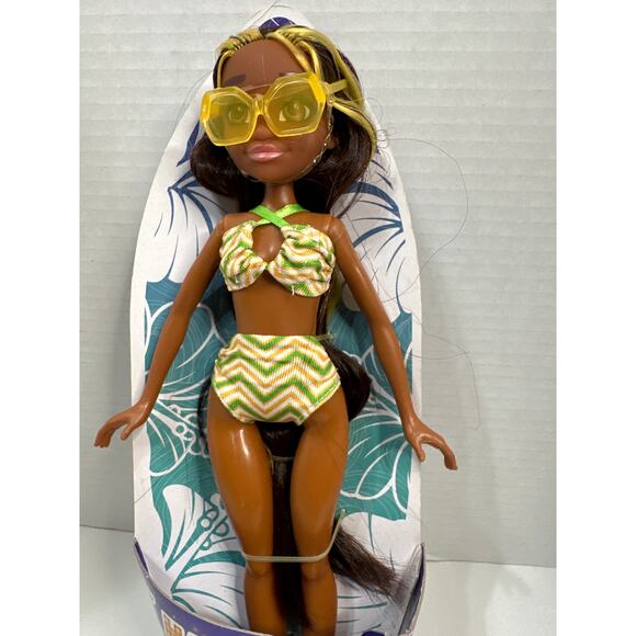 Hair Amazing Swim Doll, Insert Is a Surf Board for the doll. - Picture 3 of 6